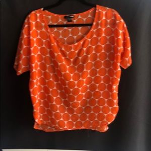 Aqua Short Sleeve Blouse